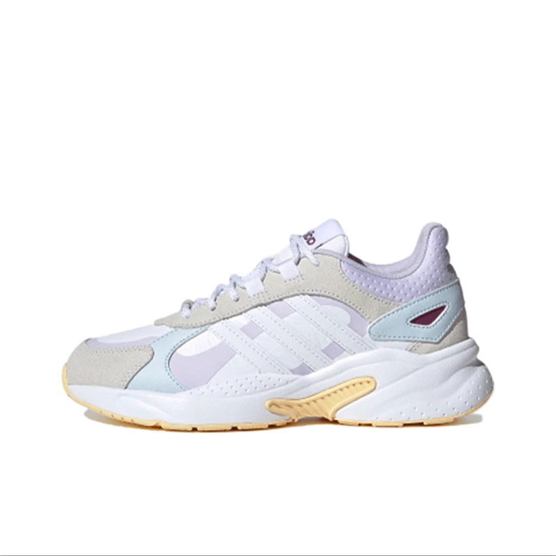 adidas  Shadow 防滑透气 低帮运动休闲鞋 女款紫灰 FX8894