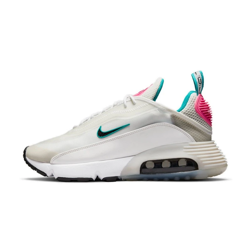 Nike Air Max 2090气垫低帮跑步鞋女款白绿粉 CZ1535-001