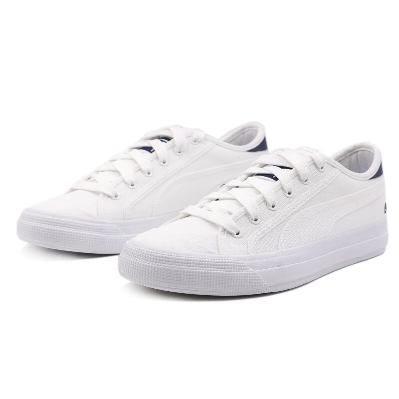 【微瑕XL】PUMA Capri 低帮板鞋男女同款白蓝369246-02