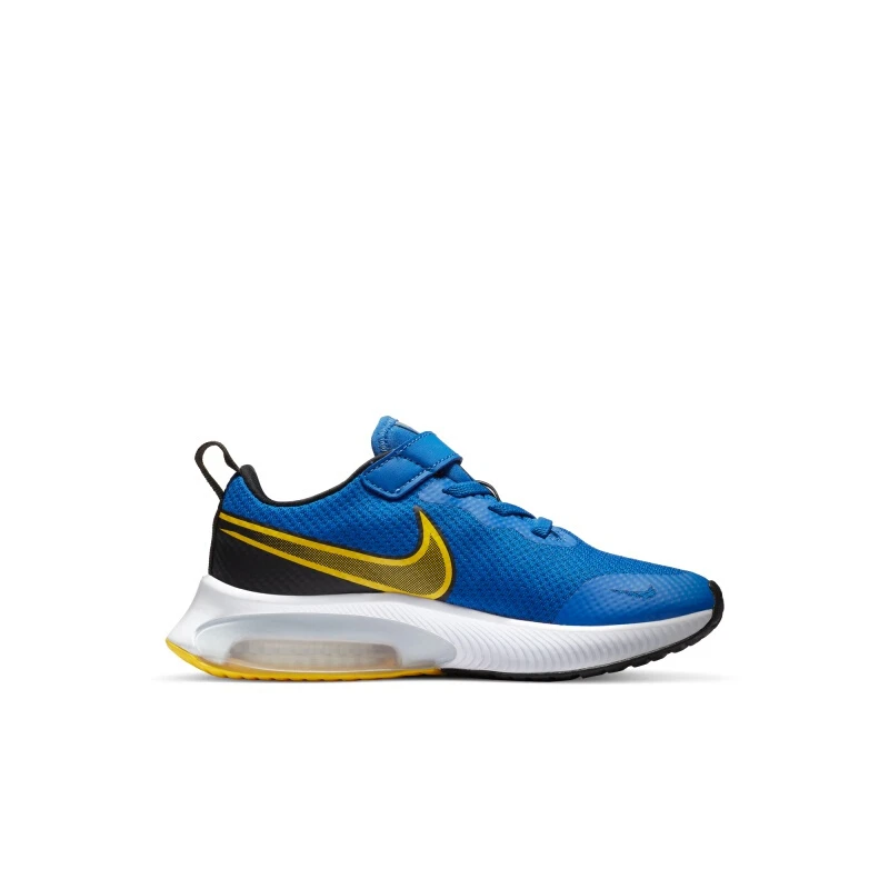 中童Nike  舒适耐磨防滑减震透气低帮儿童跑步鞋蓝黄CK0714-400