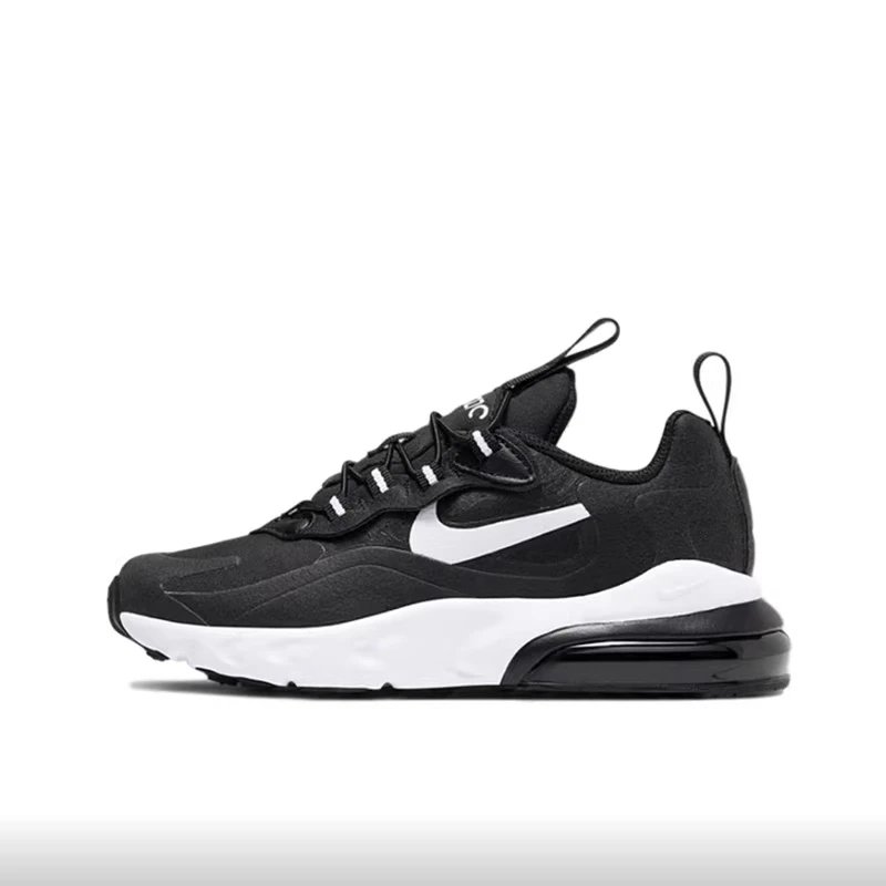 中童Nike  系带防滑减震耐磨儿童休闲鞋黑色BQ0102-009