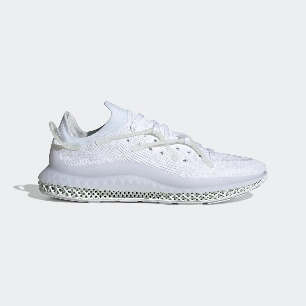 adidas 4D Fusio休闲透气低帮跑步鞋男女同款白GZ7885