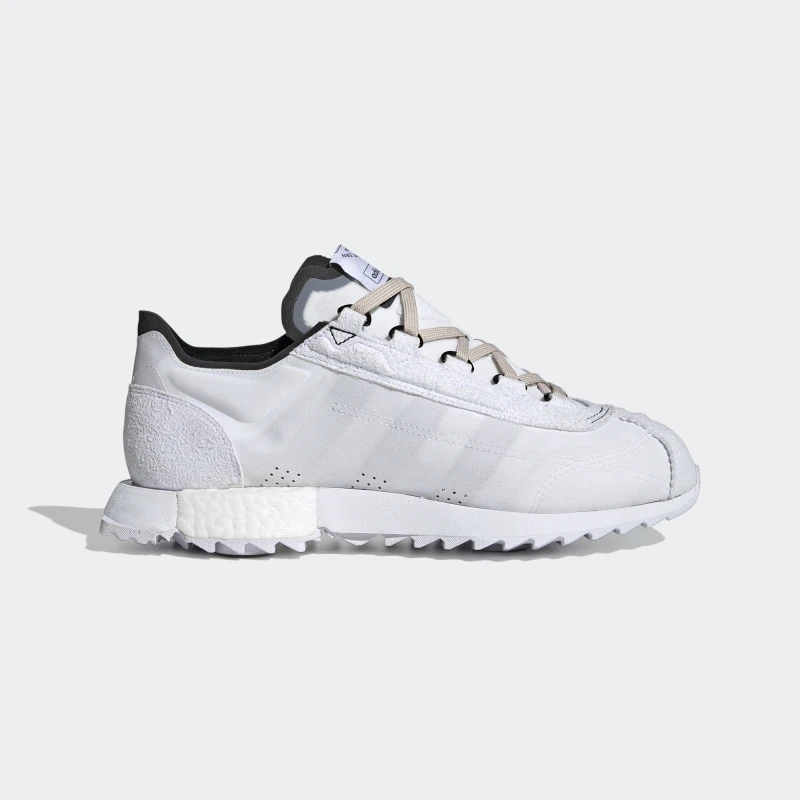 adidas  SL 7600 减震耐磨防滑低帮运动休闲鞋男女同款白色FW0132