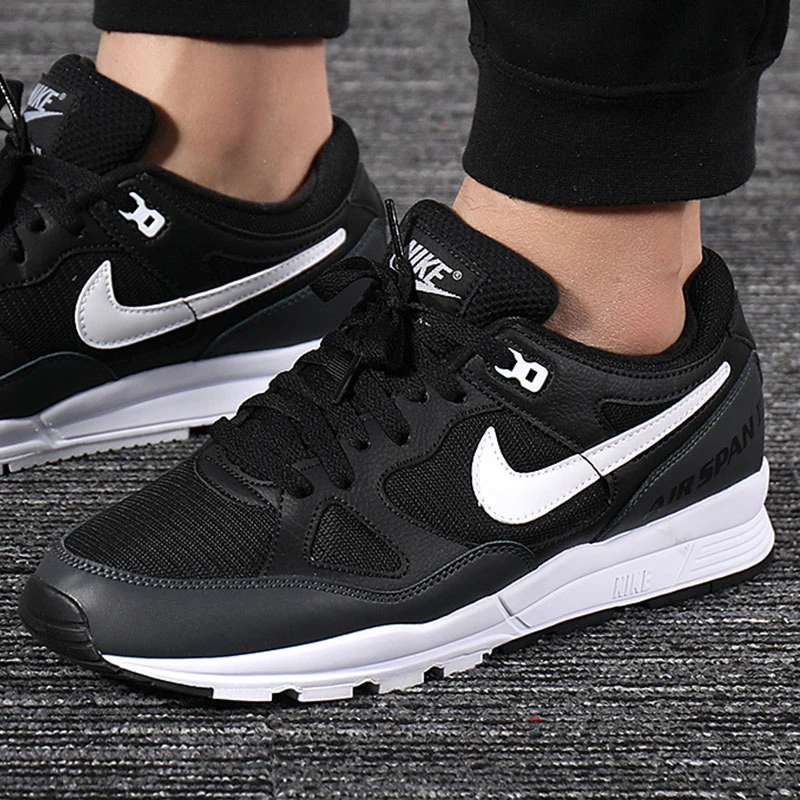 Nike  百搭耐磨生活休闲鞋男款黑色潮流舒适防滑AH8047-008
