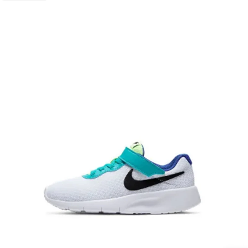 中童Nike Tanjun 舒适百搭低帮儿童休闲鞋白绿CZ3587-103