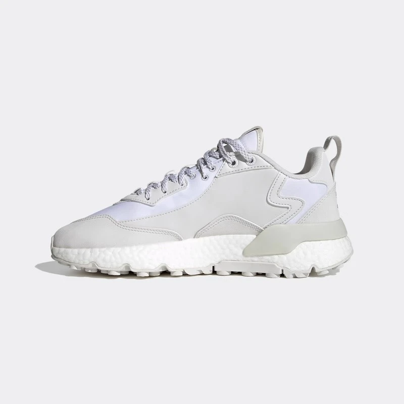 adidas originals 减震透气低帮运动休闲鞋男女同款白FZ3660