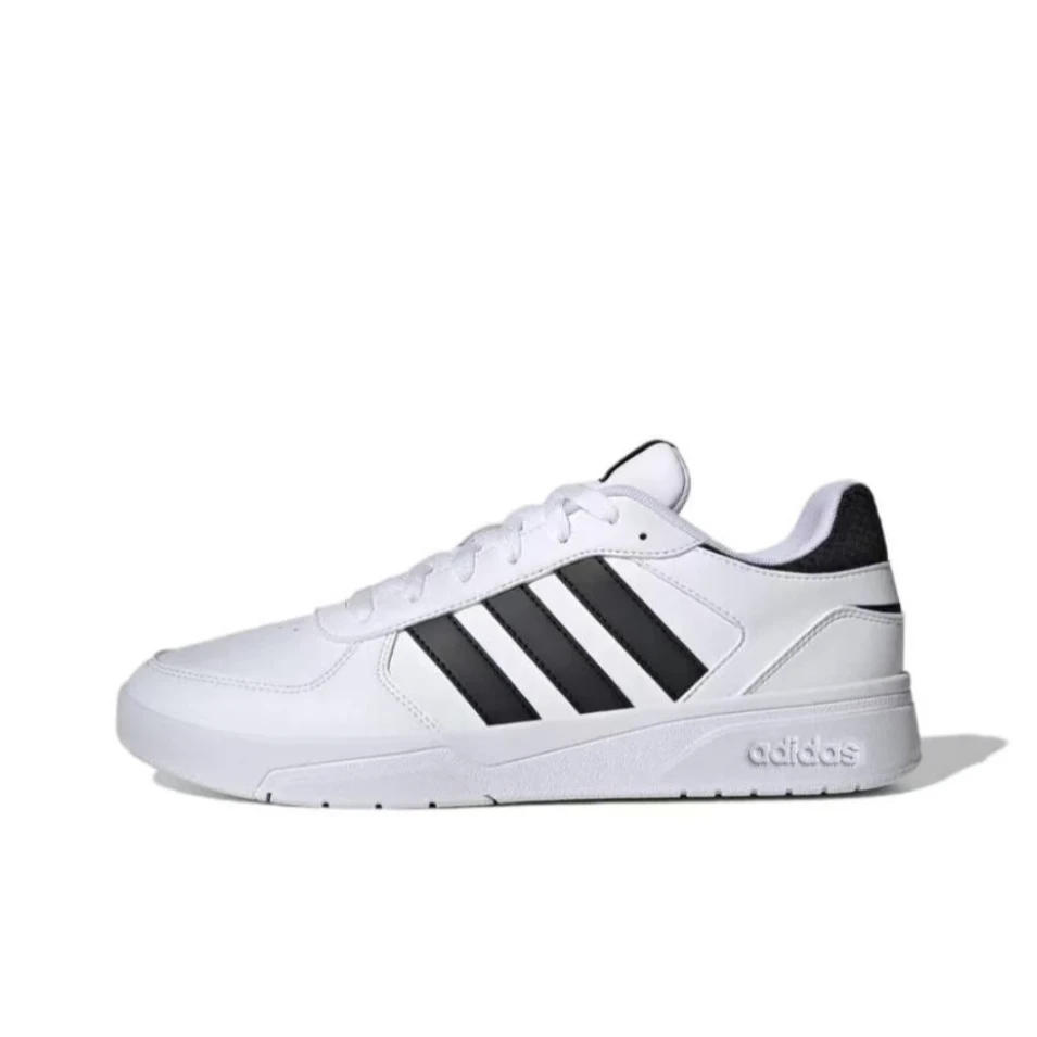 ADIDAS/阿迪达斯 潮流舒适经典时尚耐磨低帮板鞋男款黑白 ID9658