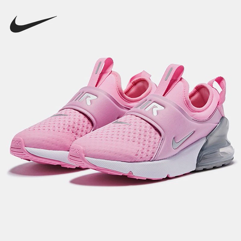 中童Nike  舒适百搭减震儿童休闲鞋粉色 CI1107-600