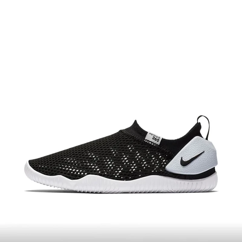 （微瑕YT）Nike Sock 360 Aqua 网布运动低帮鞋GS 黑色943758-003