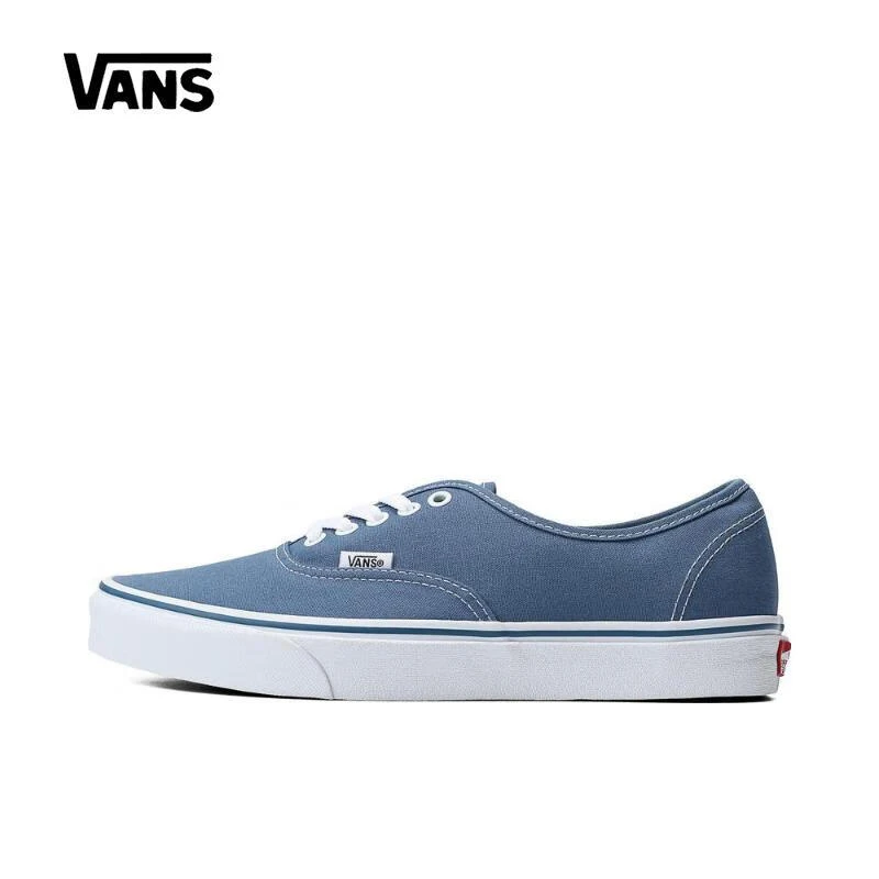 【微瑕】Vans Authentic防滑轻便低帮板鞋男女同款蓝白 VN000EE3NVY