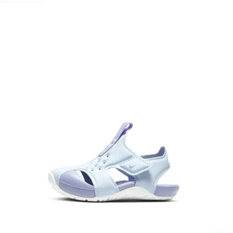 TD婴童Nike Sunray Protect 2耐磨运动凉鞋淡蓝943827-402