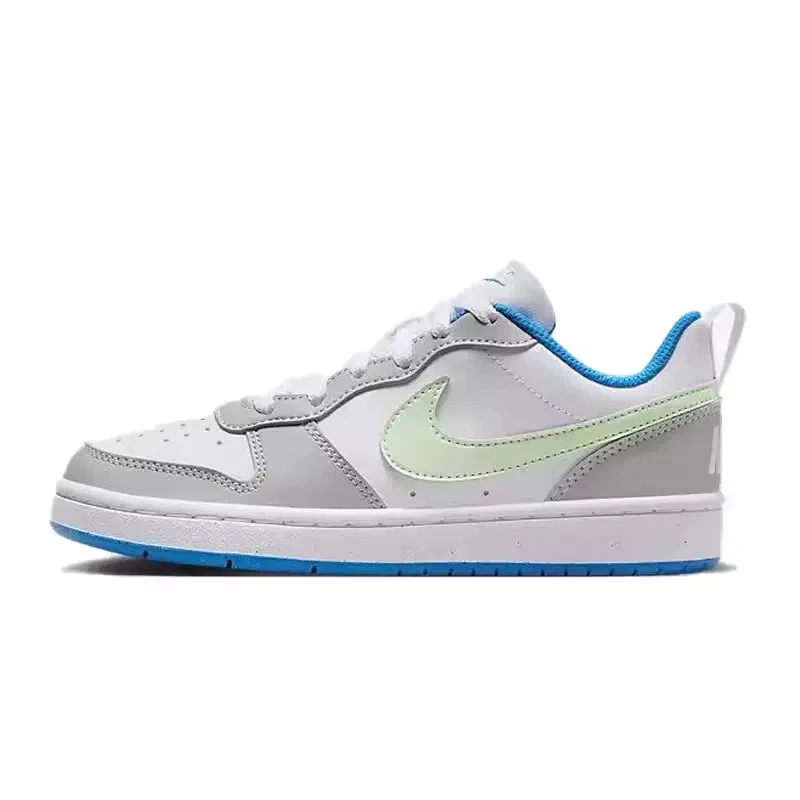 Nike Court Borough Low防滑耐磨低帮板鞋GS薄荷酷灰DV5456-005