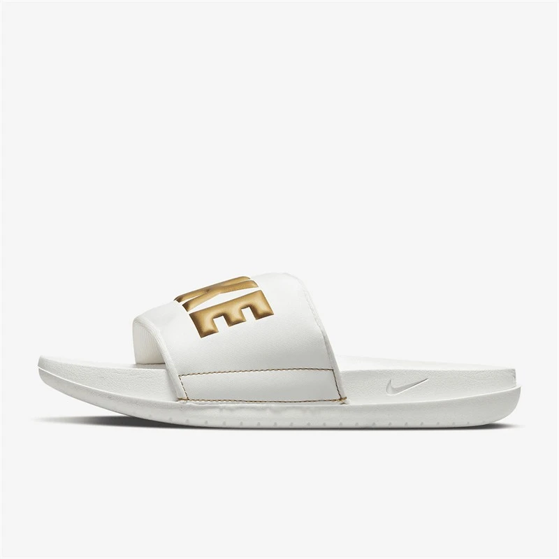 【微瑕XL】Nike Offcourt slide 舒适简约拖鞋女款白金 BQ4632-105