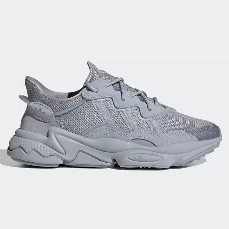 adidas 减震防滑耐磨低帮运动休闲鞋女款鸽子灰Q46166