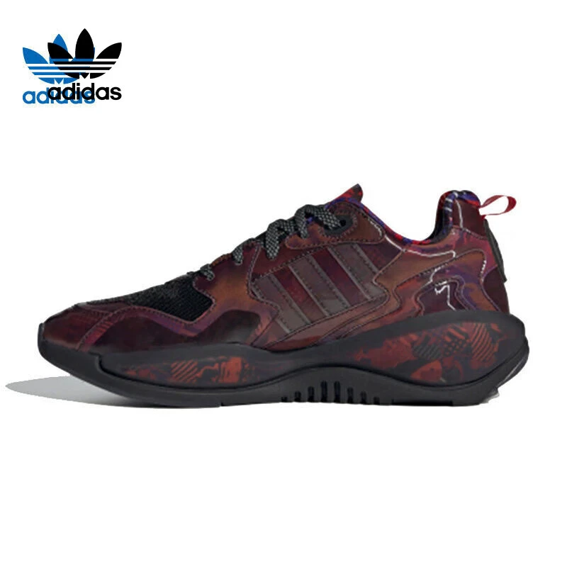 adidas  ZX Alkyne"CNY”中国年运动休闲鞋男女同款 黑红 S24181