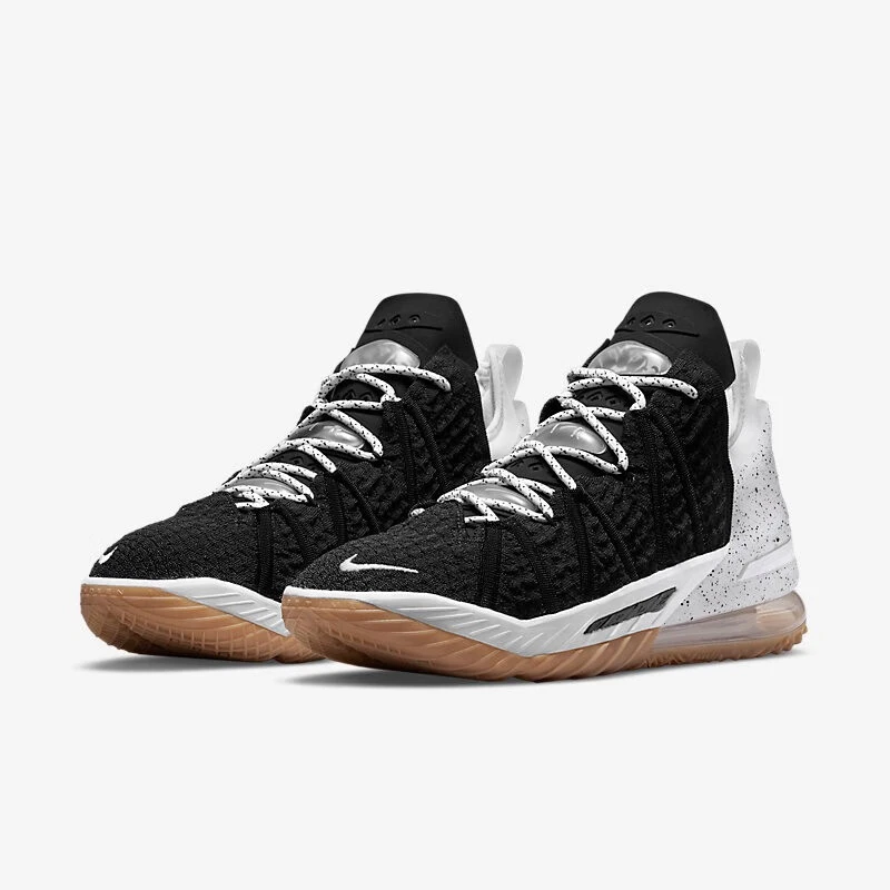 Nike Lebron 18 EP詹姆斯18实战篮球鞋男款黑白国内版 CQ9284-007