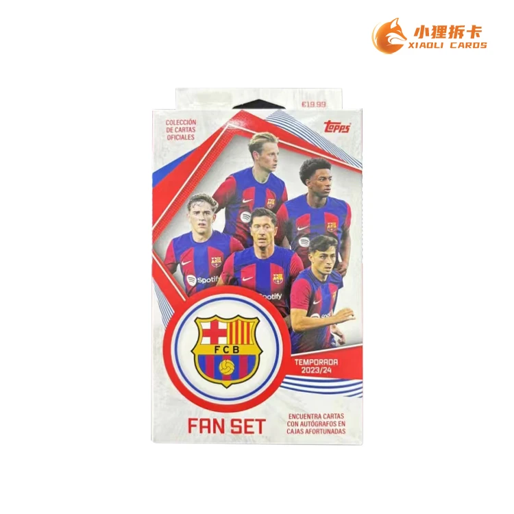Topps23-24  巴萨 Fan SET足球球星卡盲盒 拆卡【下单默认代拆】