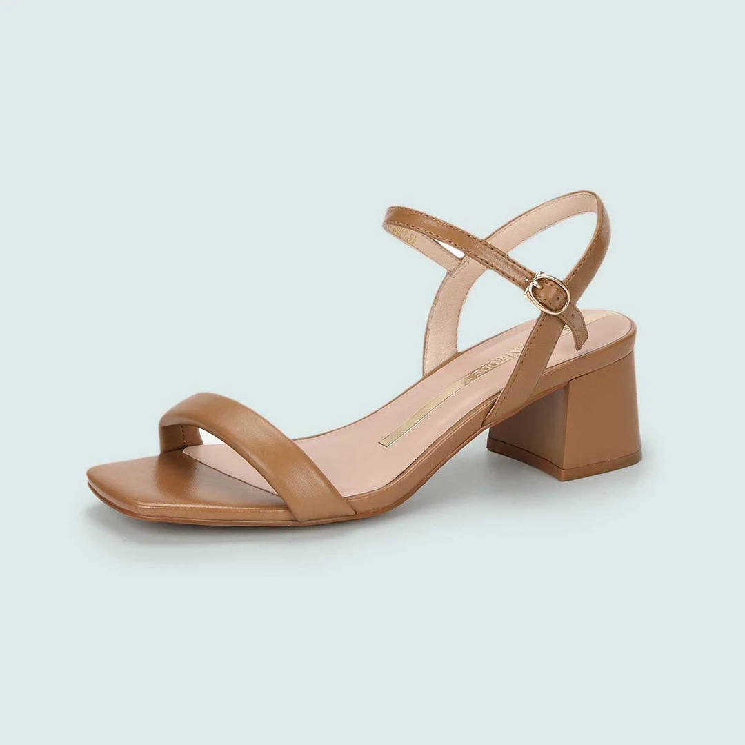 【矜贵羊皮】SATURDAYMODE夏季款凉鞋时尚百搭通勤女凉鞋MD32115007