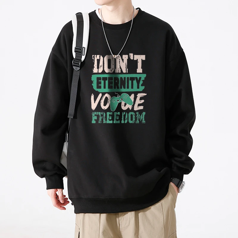 重磅340g加肥加大码2-300斤卫衣男士秋冬季圆领长袖宽松潮牌外套