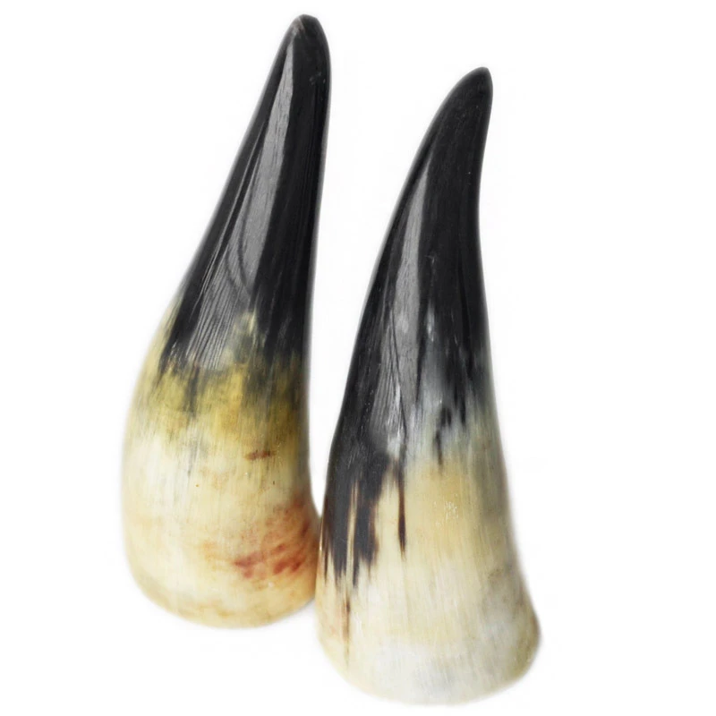 天然牛角拔罐刮桶摆件多功能