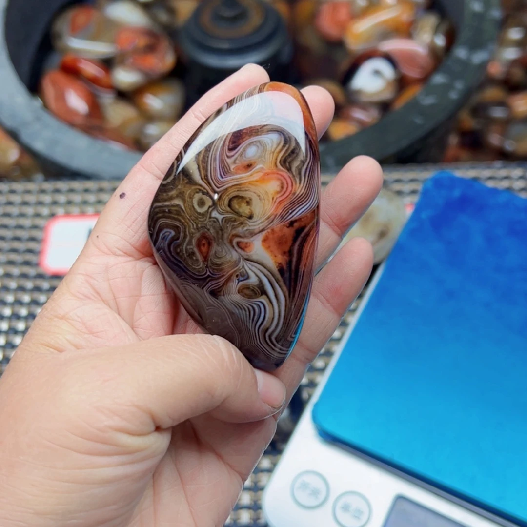 【闪购商品】玛瑙/玉髓珠宝奇石未镶嵌九*