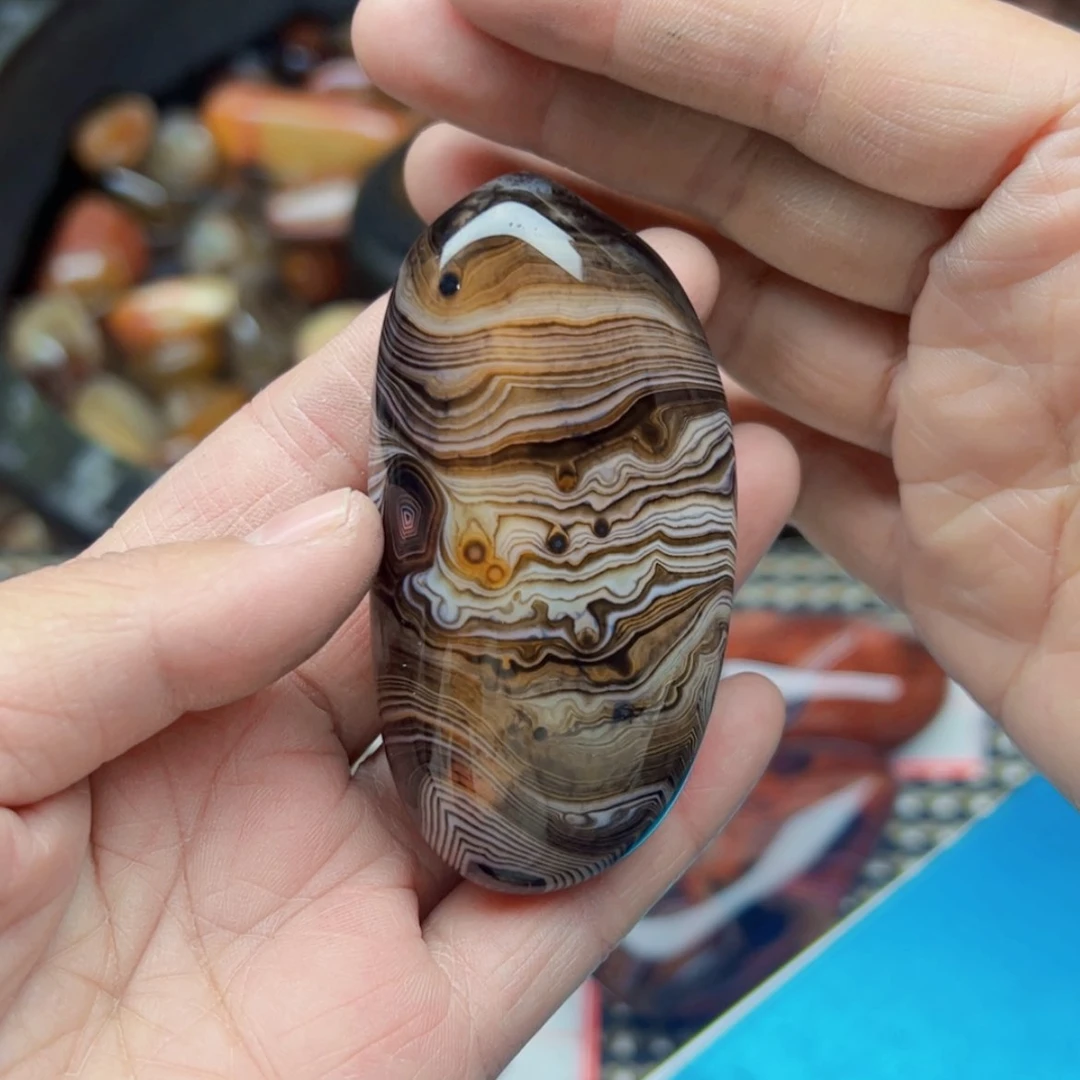 【闪购商品】玛瑙/玉髓珠宝奇石未镶嵌落*