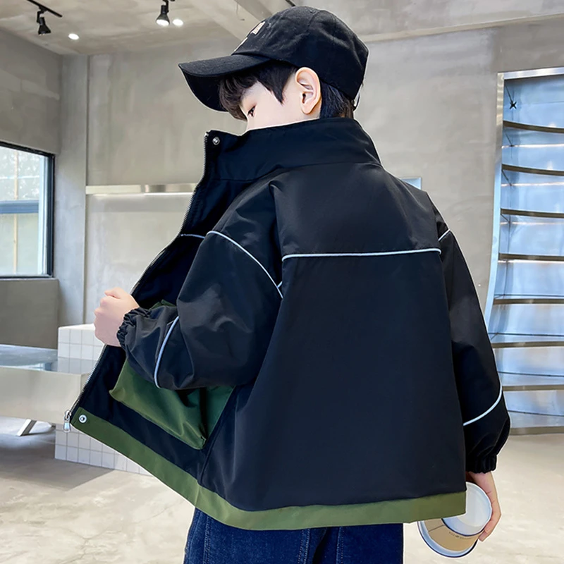 男童外套春秋款2025新款男孩儿童装春装夹克中大童韩版上衣秋装潮