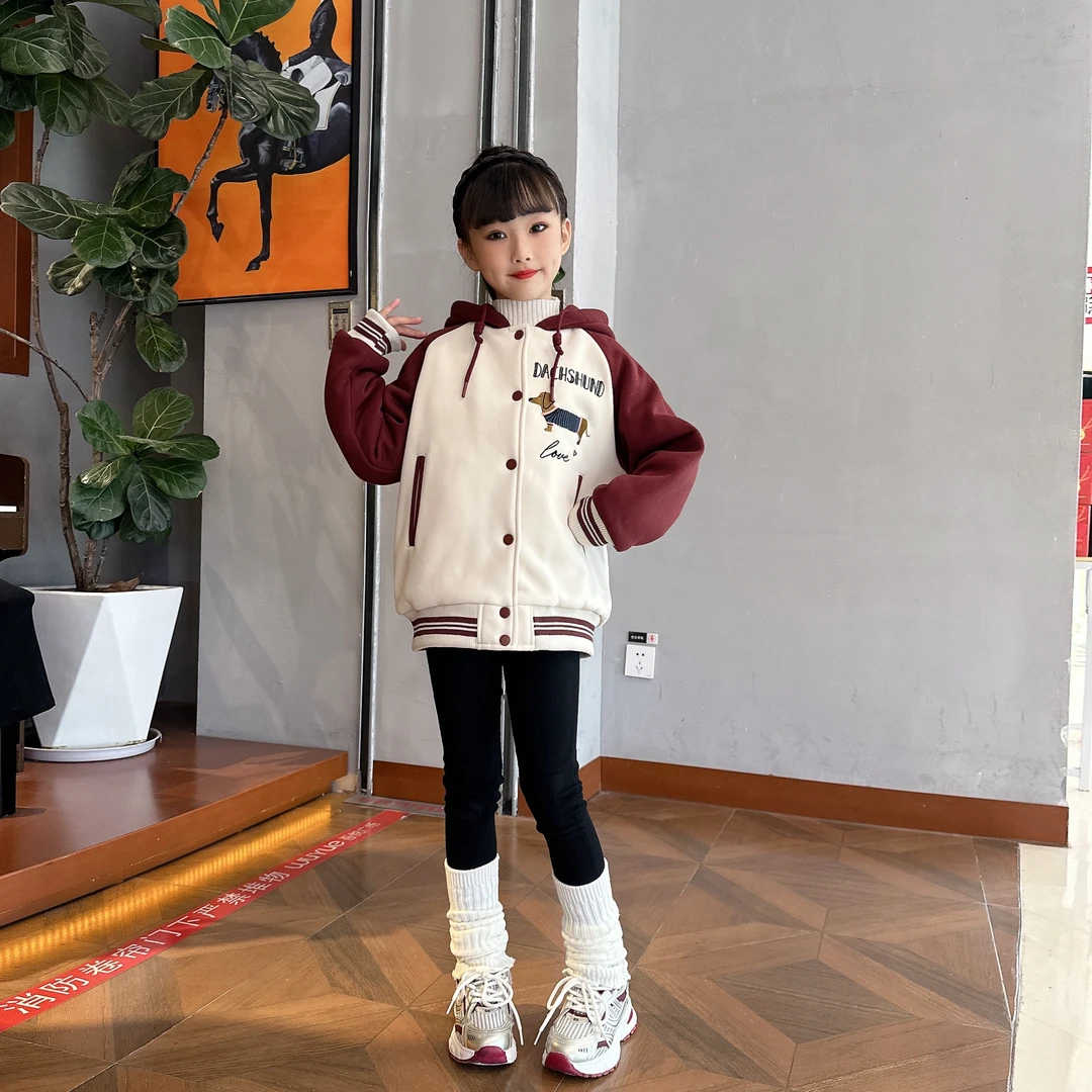 2024年外套套装卫衣棒球服加厚时髦秋冬新颖春秋运动时尚休闲百搭