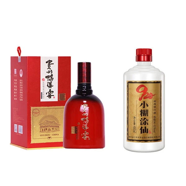小糊涂仙小糊涂仙920（光瓶）赠【多彩鸭溪】酒业【运损品】52度485ml