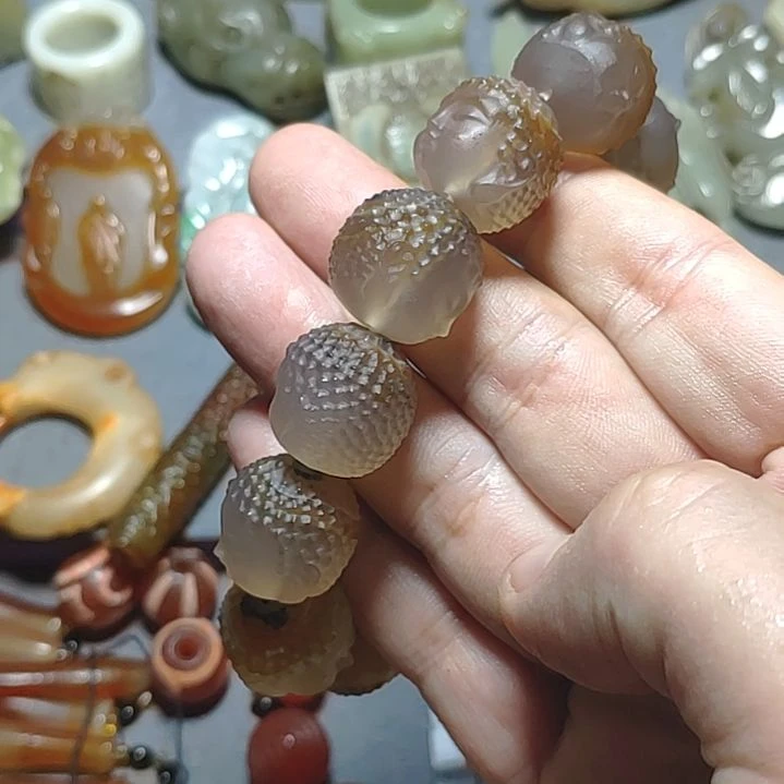 玛瑙/玉髓手链合金美**荐