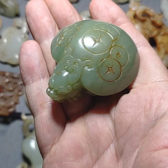 和田玉颈饰未镶嵌正*量