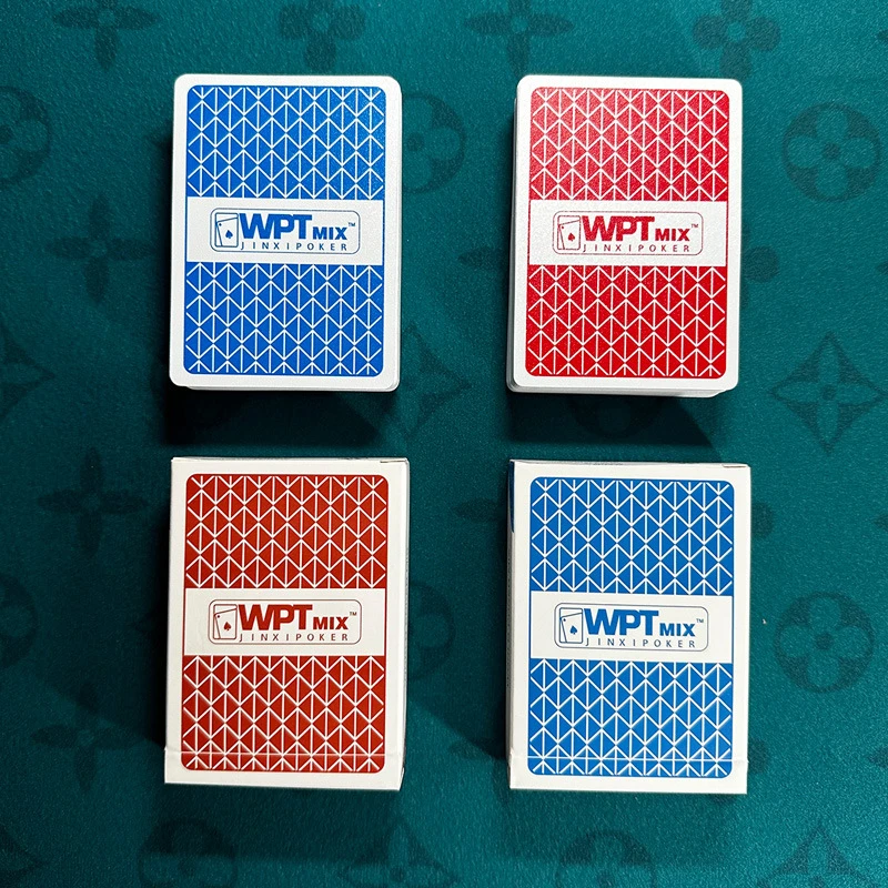 比赛专用扑克牌整箱套装高档专业德州扑克3A高质量大字德州扑克牌