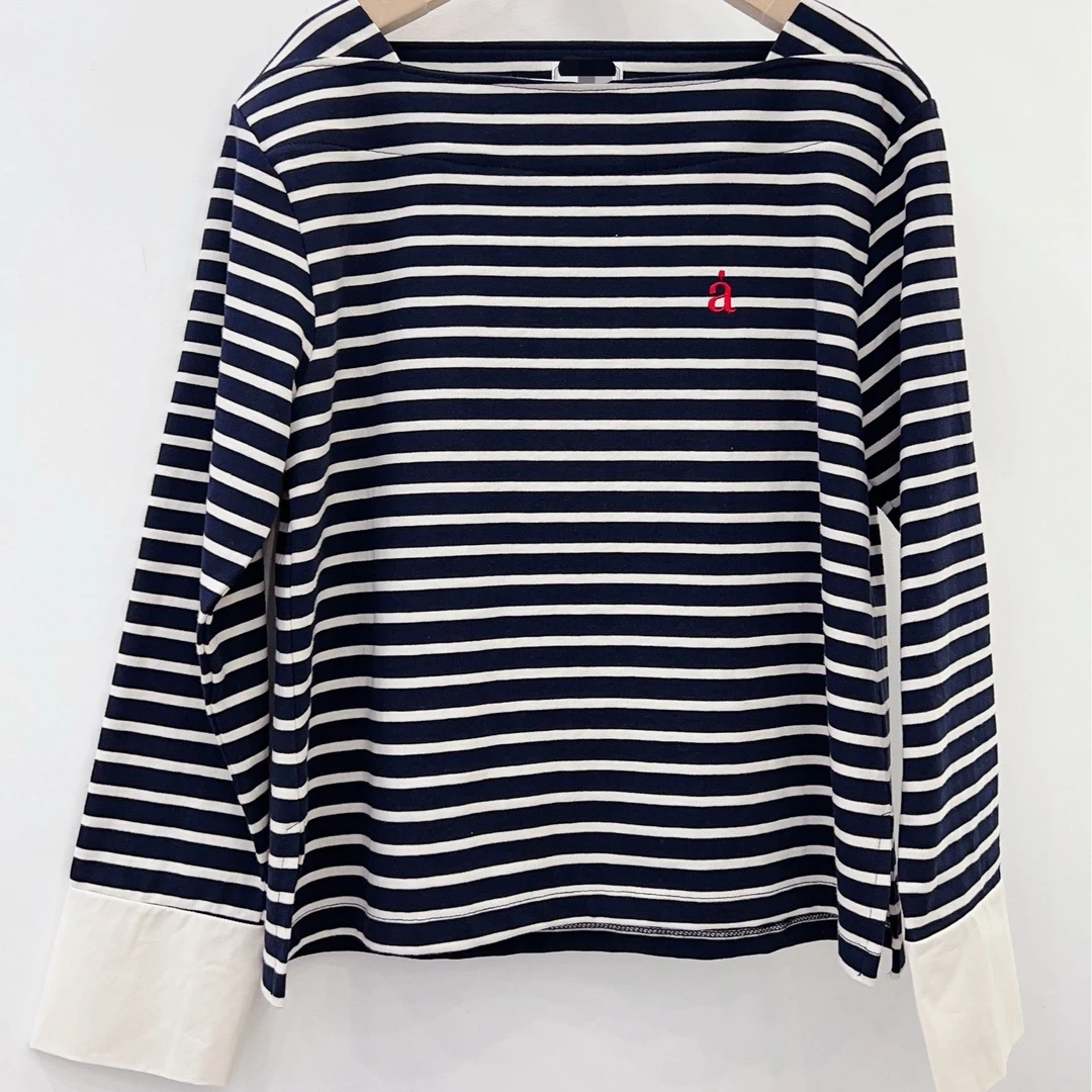 东大门新款条纹T