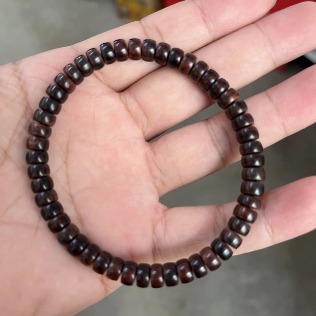 567 海南黄花梨老料药片珠木雕（沉水）