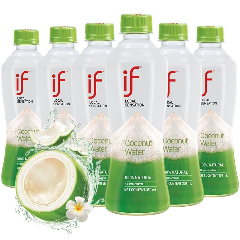 if泰国原装进口 if 椰子水青椰新鲜天然无添加清爽健康能量饮料
