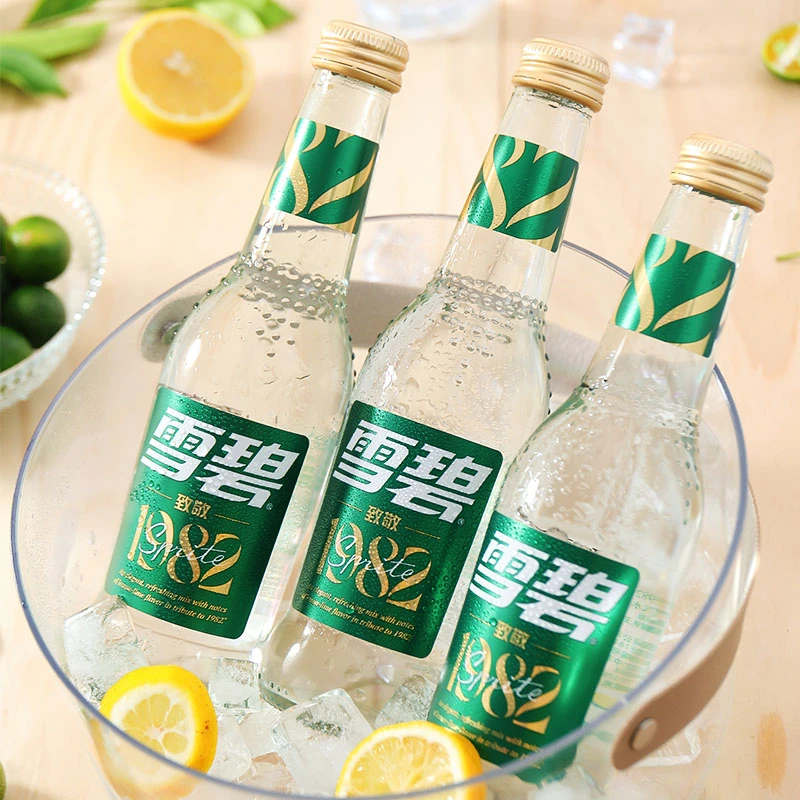 致敬1982-SPrite雪碧致敬版纪念收藏限定柠檬汽水玻璃瓶装275ml
