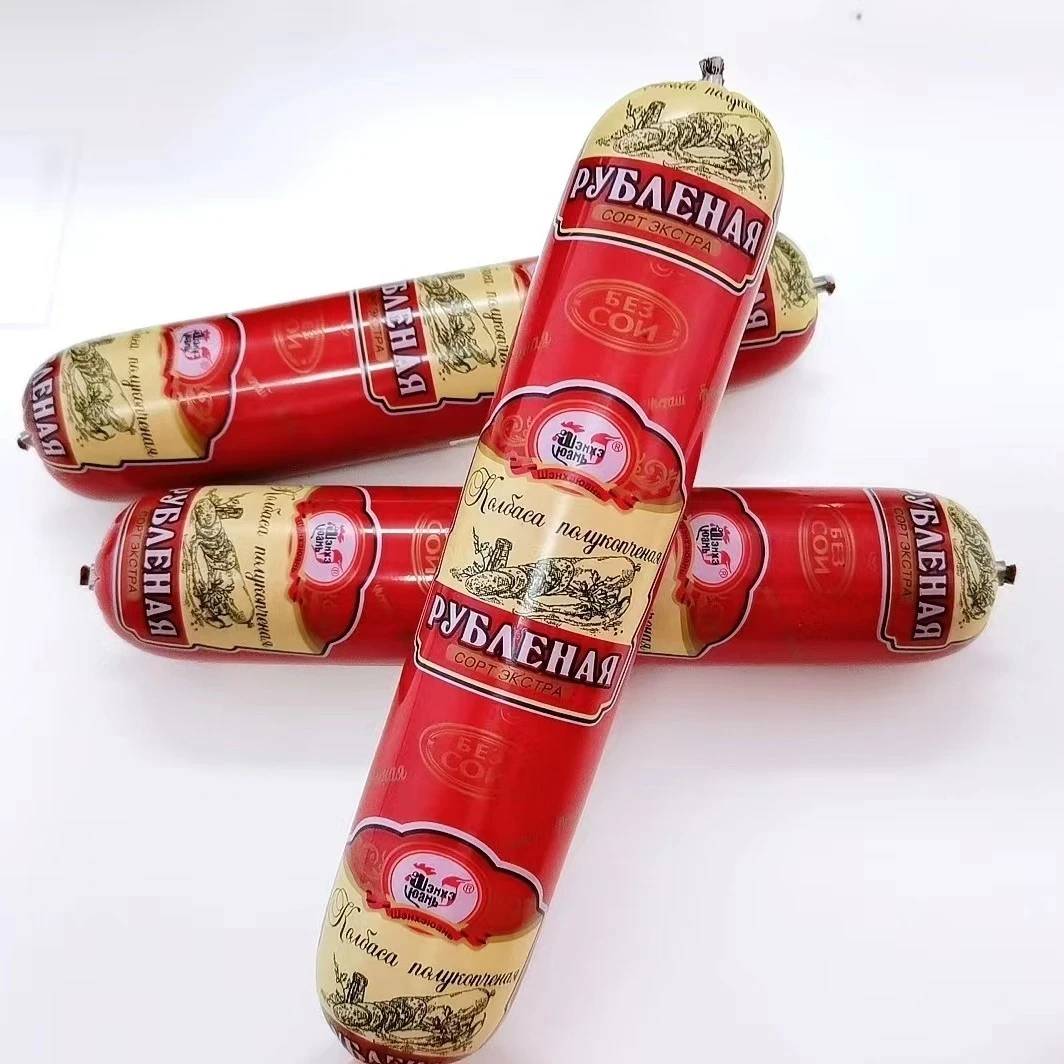 国产中俄合资俄式风味卢布肠猪肉鸡肉混合肠开袋即食400g