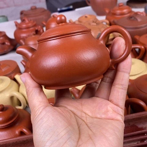 紫砂茶壶西*郎全手微睱潘壶170cc
