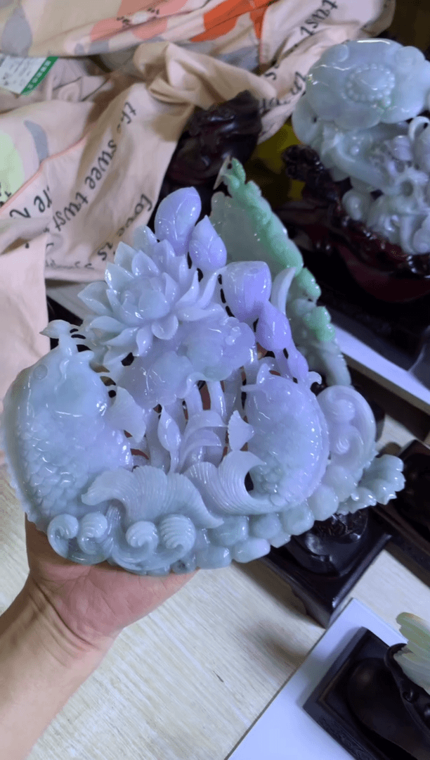【闪购商品】翡翠摆件未镶嵌翡翠摆件