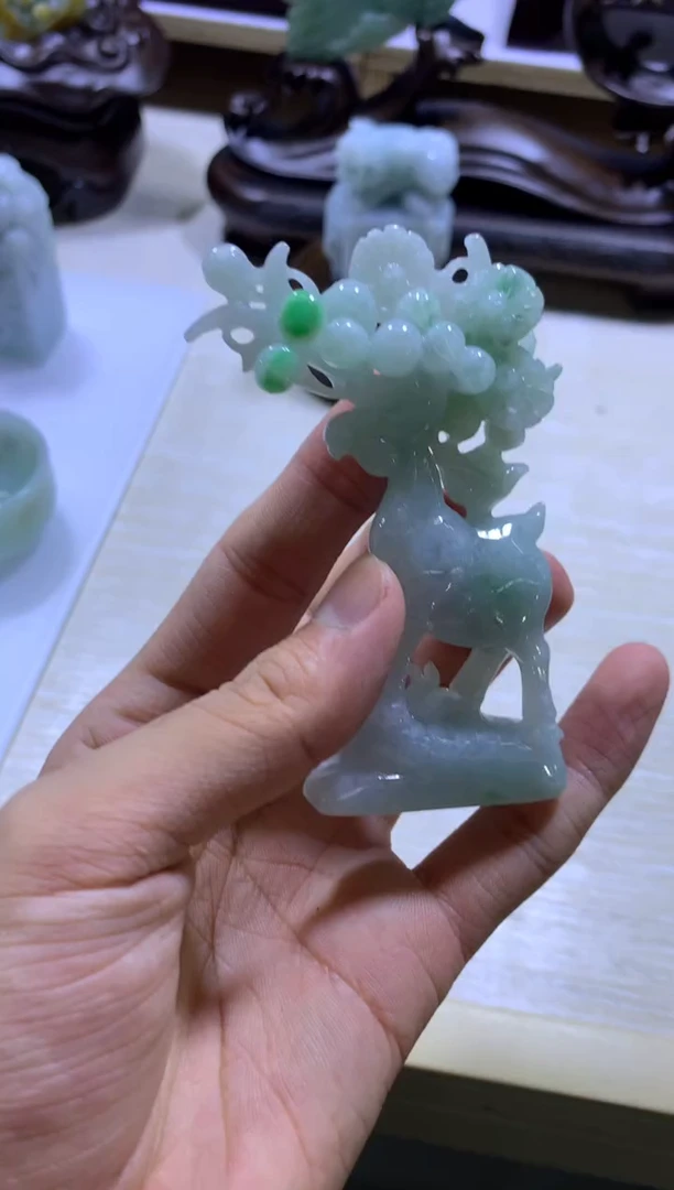 【闪购商品】翡翠摆件未镶嵌翡翠摆件