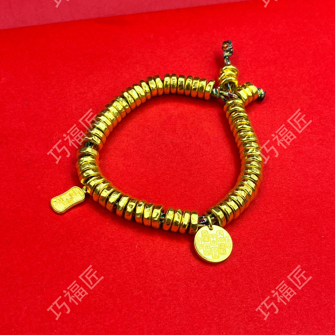 足银手链 盘缠手串 盘缠精致百搭编织复古时尚