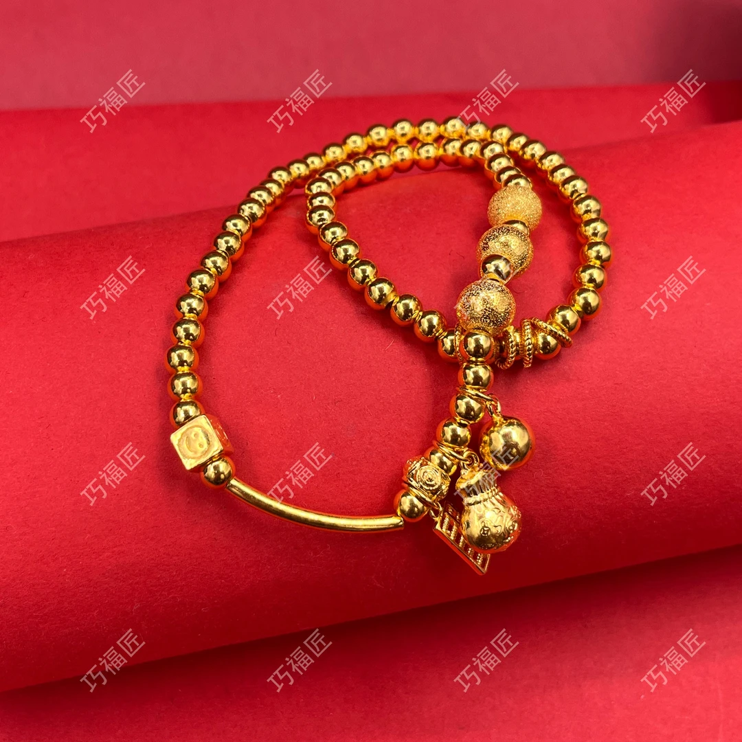 足银手链 多圈流苏手链 气质百搭轻奢叠戴精美