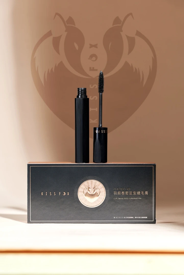 KISS FOX羽扇卷密定型睫毛膏持久卷翘纤长持妆防水睫毛膏