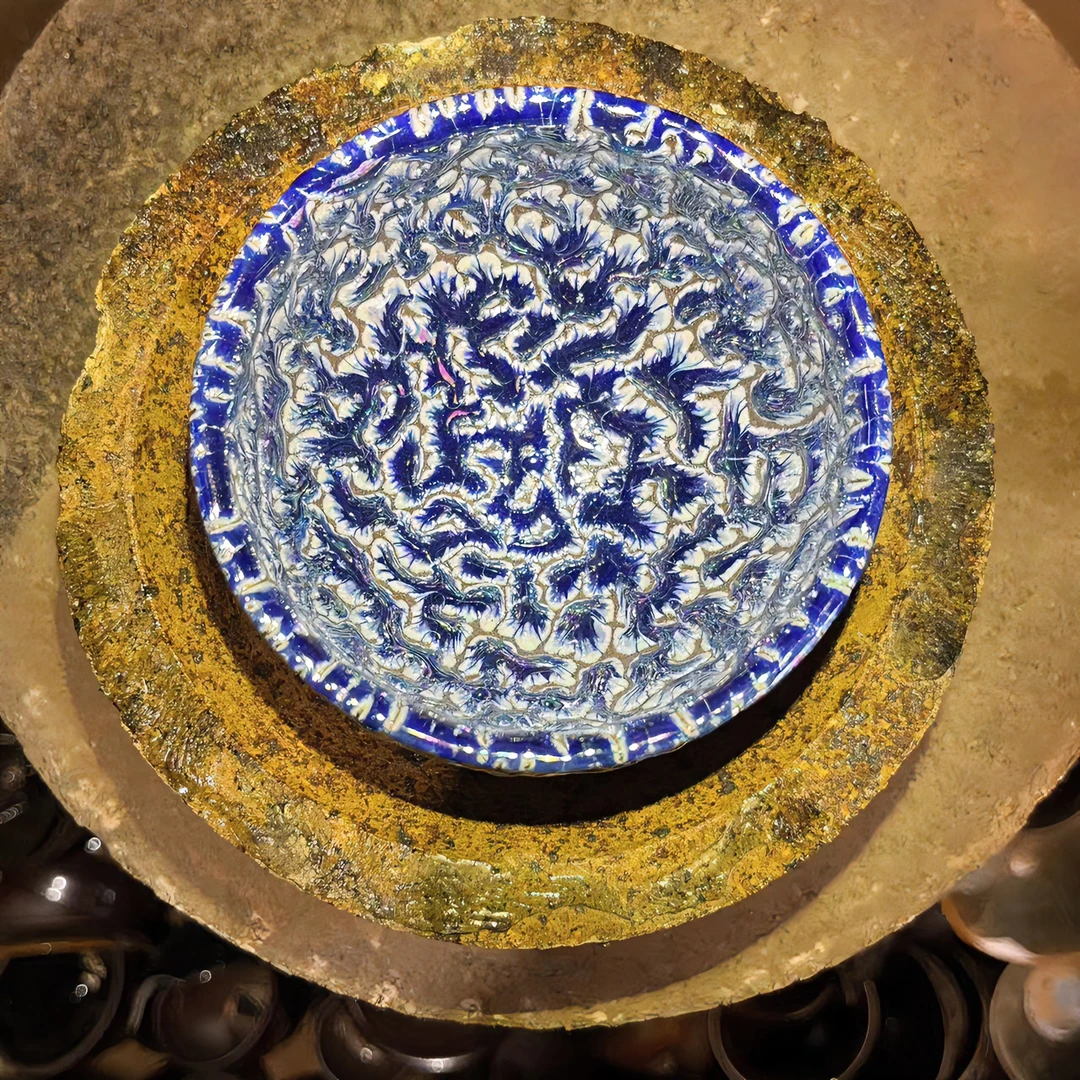 【闪购商品】瓷茶盏手工高端茶器礼盒证书装主人杯复古青花11