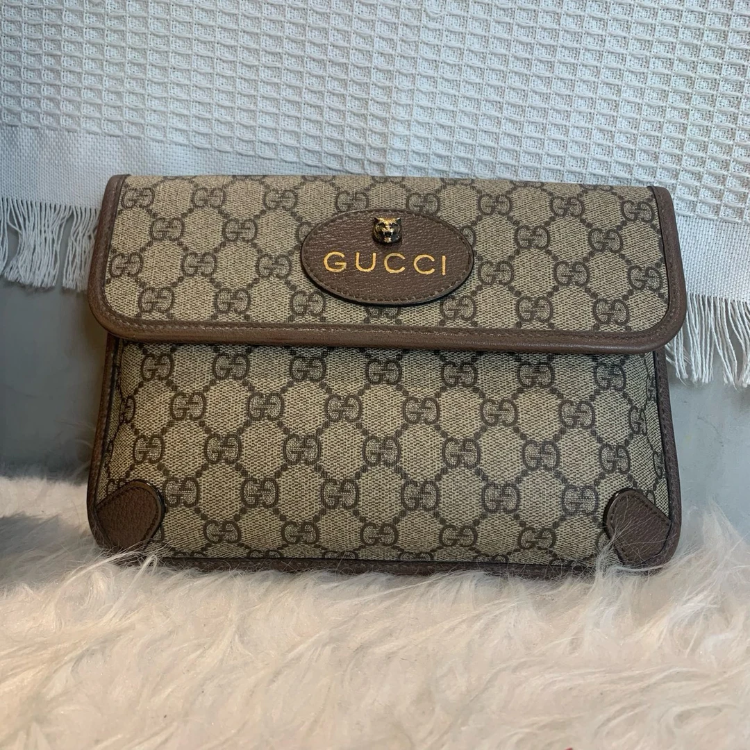 95新 GUCCI/古驰 gucci虎头腰包/8506476