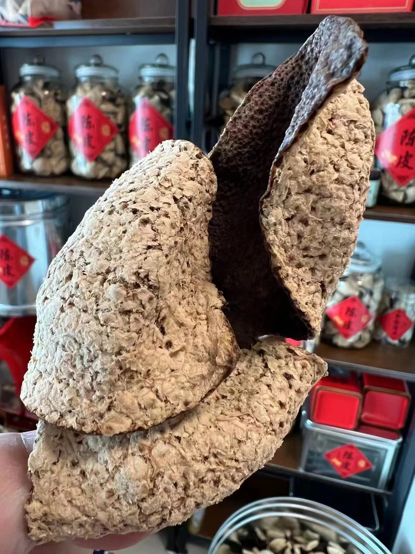 【高货】2018新会梅江塞口围陈皮老树圈枝头采大红