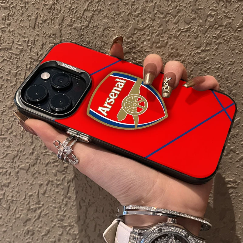 阿森纳手机壳保护苹果15promax男生iphone14创意13个性11磨砂12硬