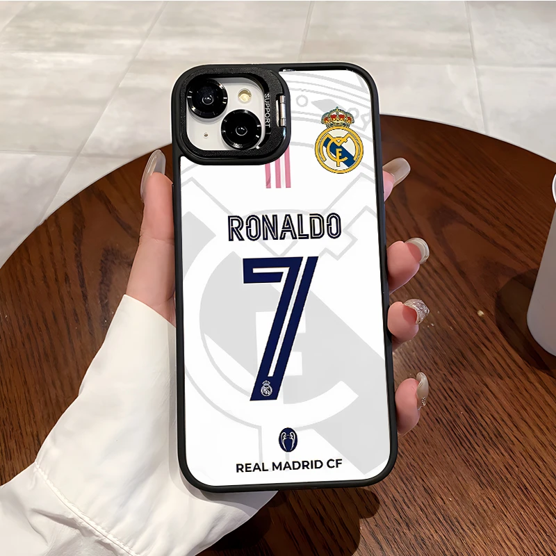 C罗球衣苹果16promax手机壳iphone15plus男生14磨砂13小米硬壳12