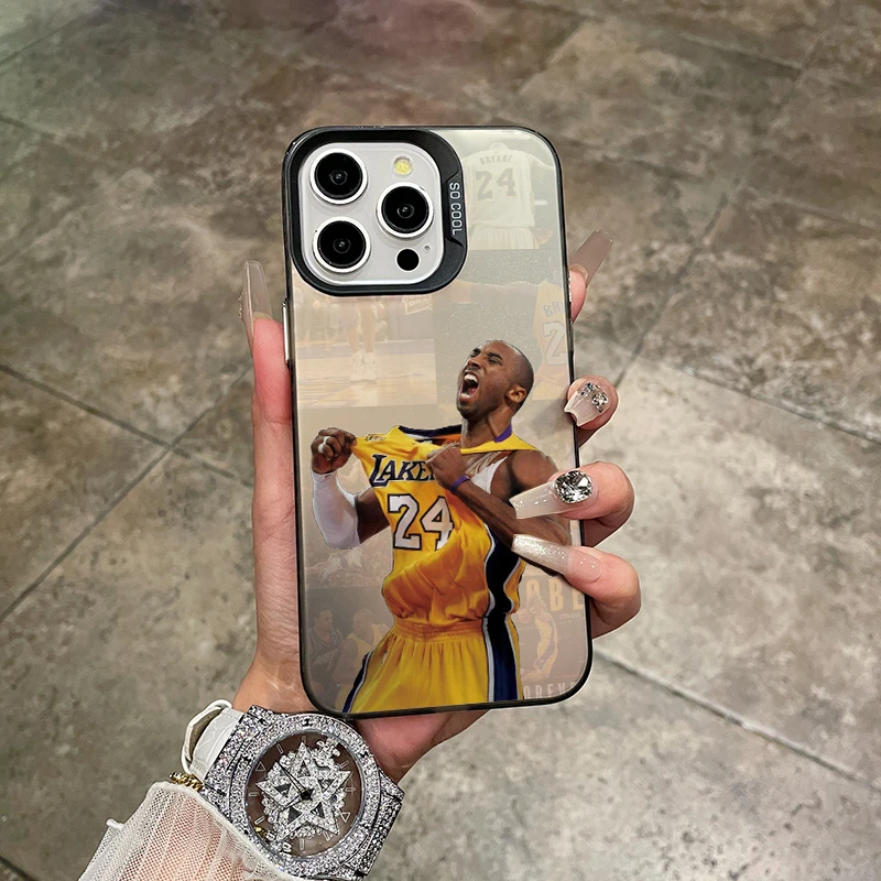 nba科比苹果16promax手机壳iphone15男潮13磨砂11高级感12X湖人14