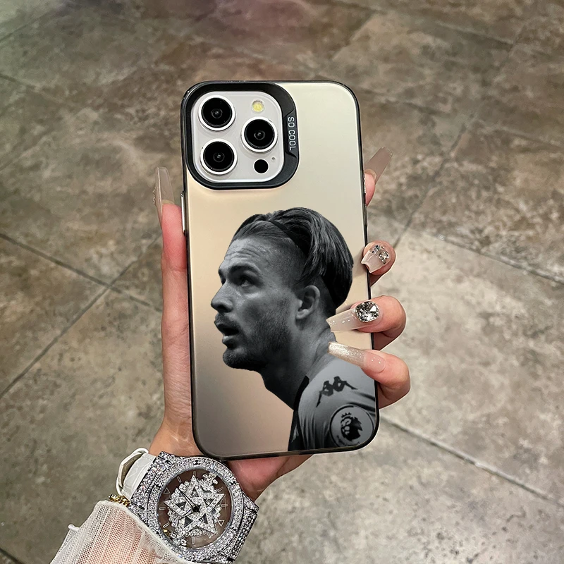 格拉利什苹果1 6promax手机壳iphone15潮14磨砂高级感足球华为p70